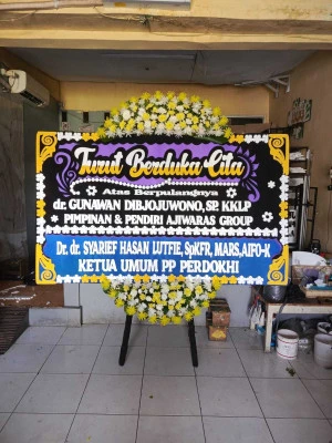 Papan Bunga di Linggajaya Mangkubumi